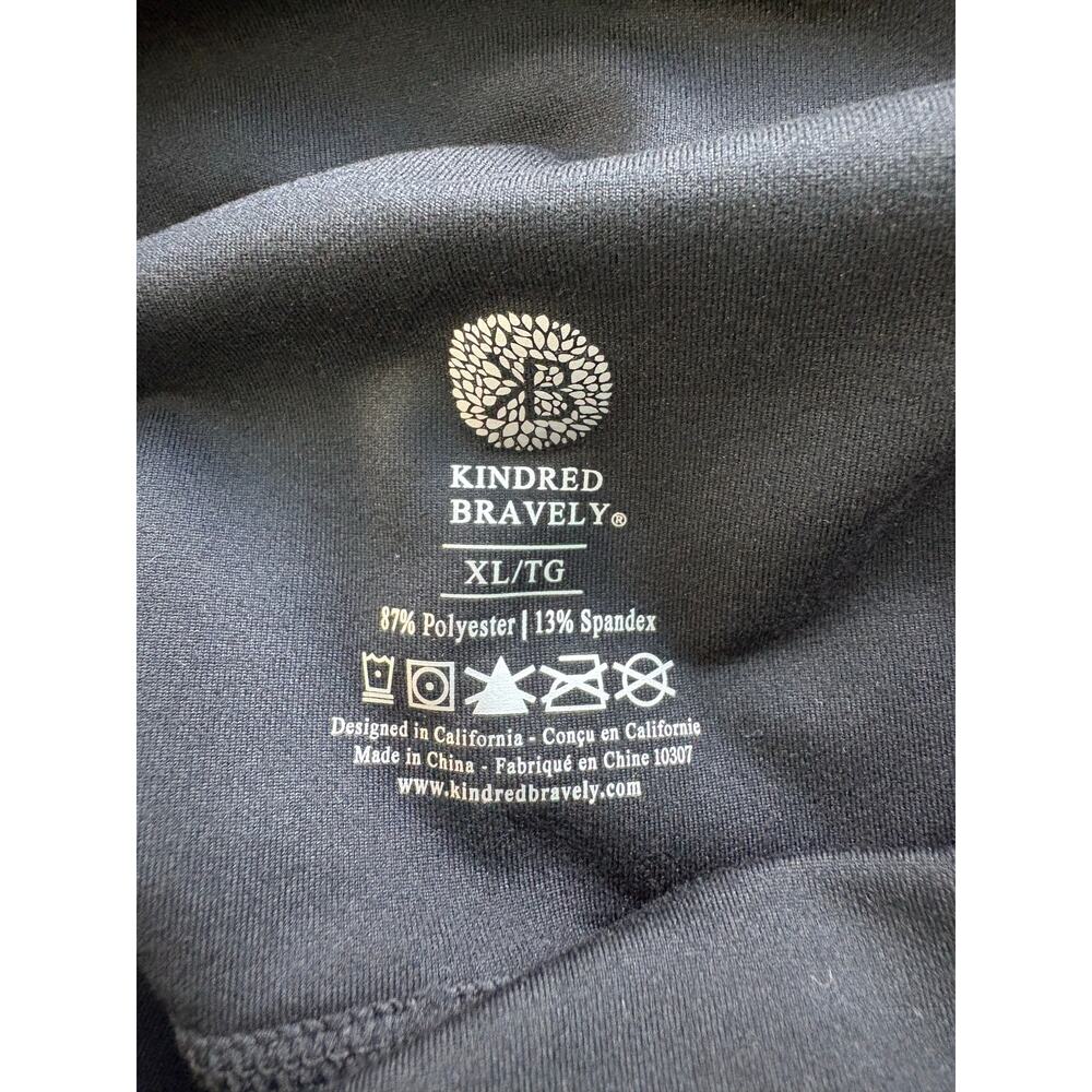 Kindred Bravely Louisa High-Waisted Over the Bump Maternity Leggings Black XL - Picture 5 of 6